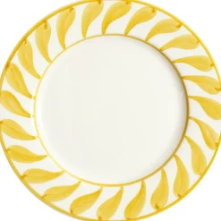 Swirl Side Plate 22 cm, Blue