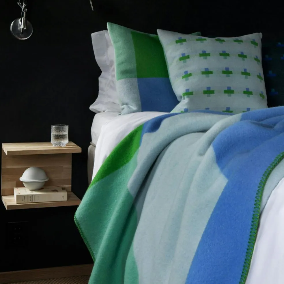 Syndin Wool Plaid 200x135 cm, Grey Melange