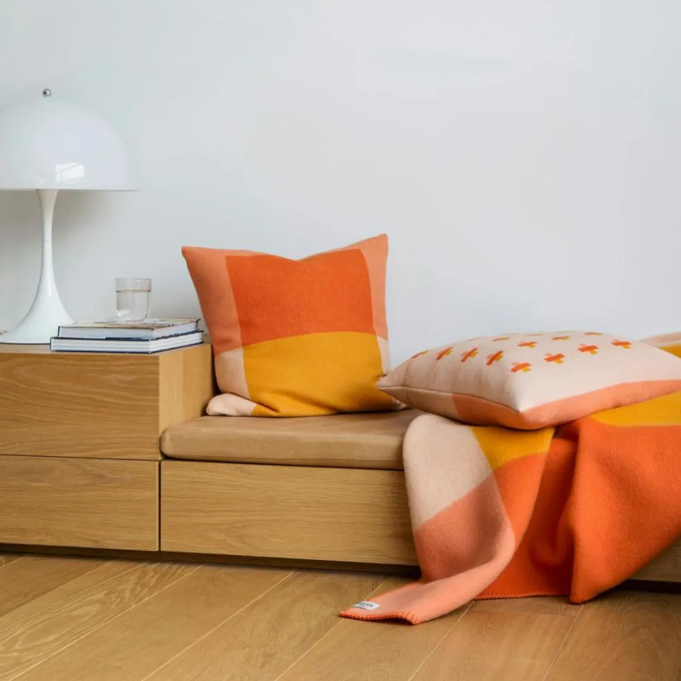 Syndin Wool Plaid 200x135 cm, Grey Melange