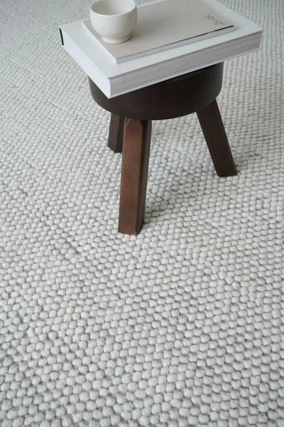 Tact Rug Wool 170x240 cm, Off-white