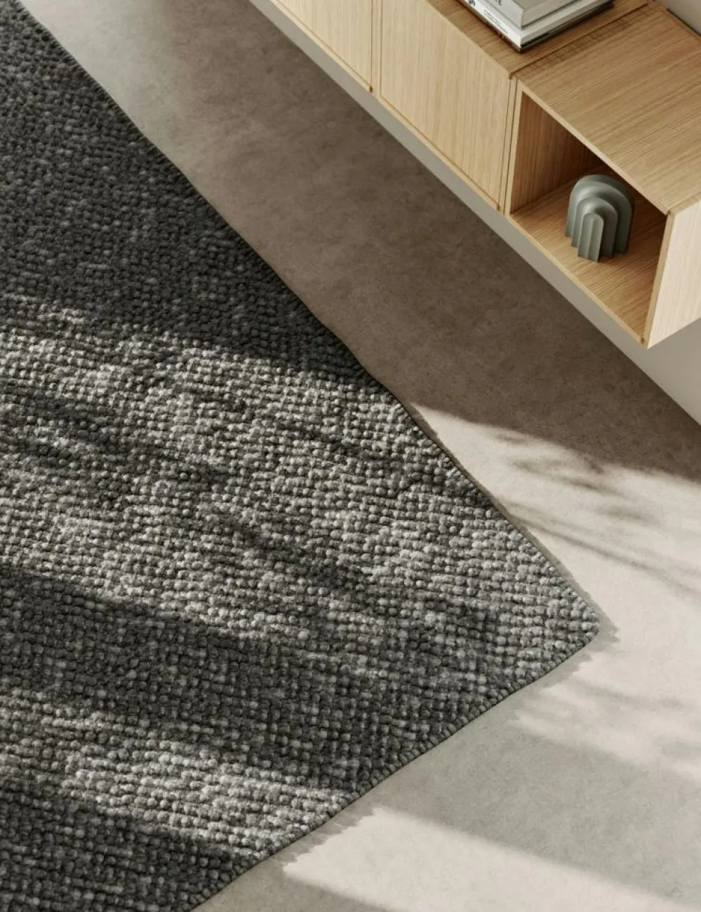 Tact Rug Wool 170x240 cm, Off-white