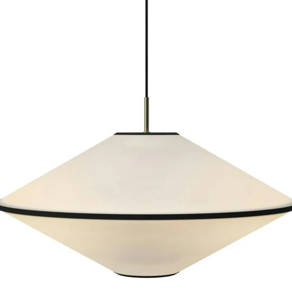 Tafta Pendant Ø65 cm Red/Off-white