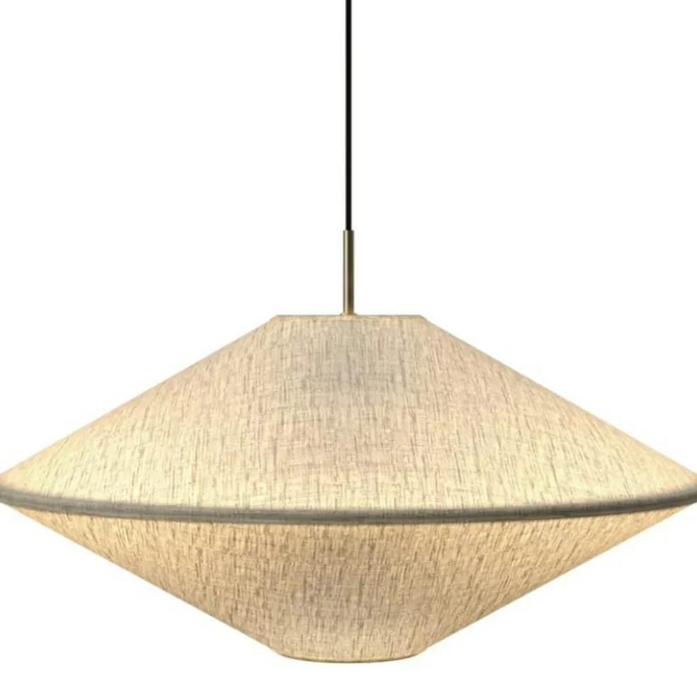 Tafta Pendant Ø65 cm Red/Off-white