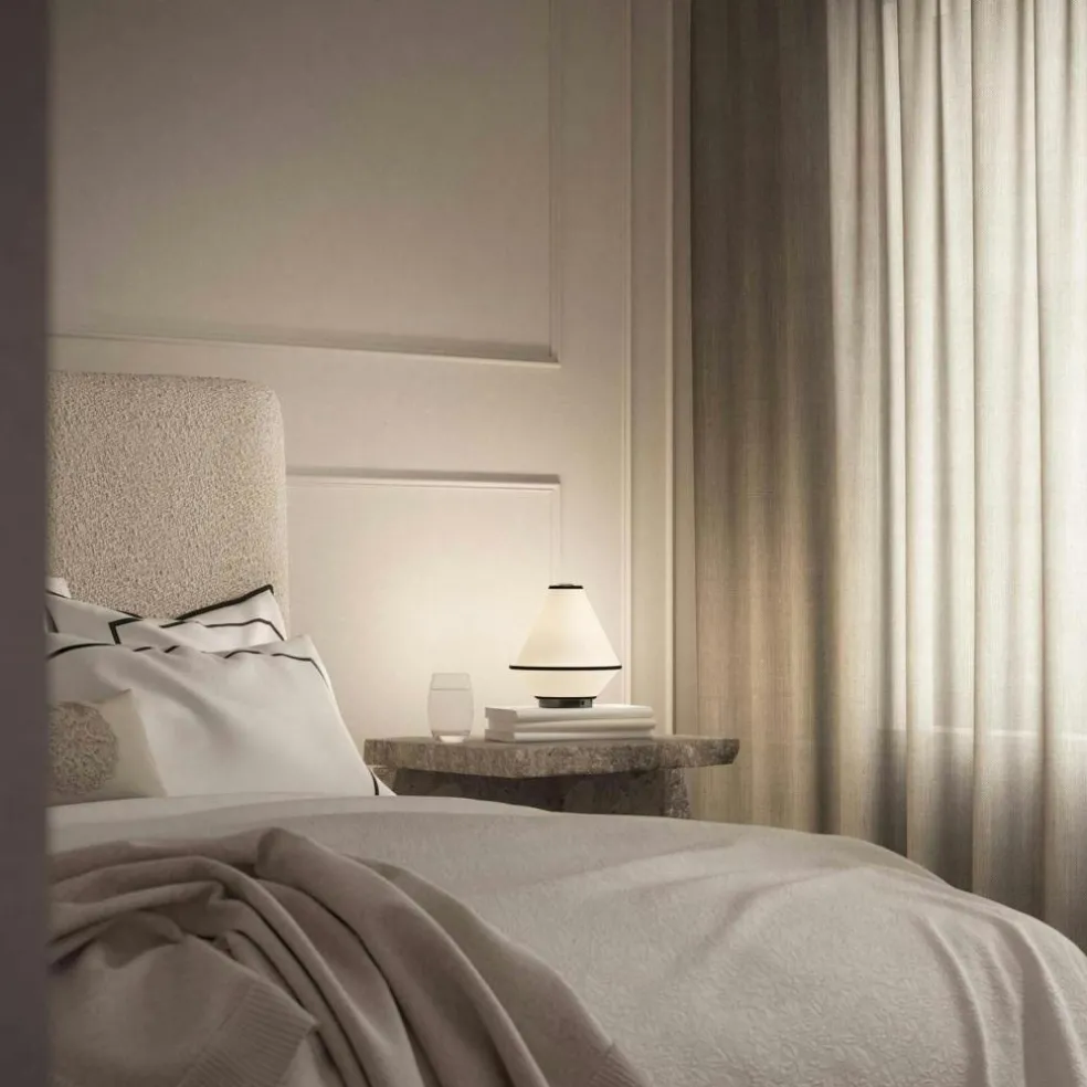 Tafta Table Lamp Portabel, Natural