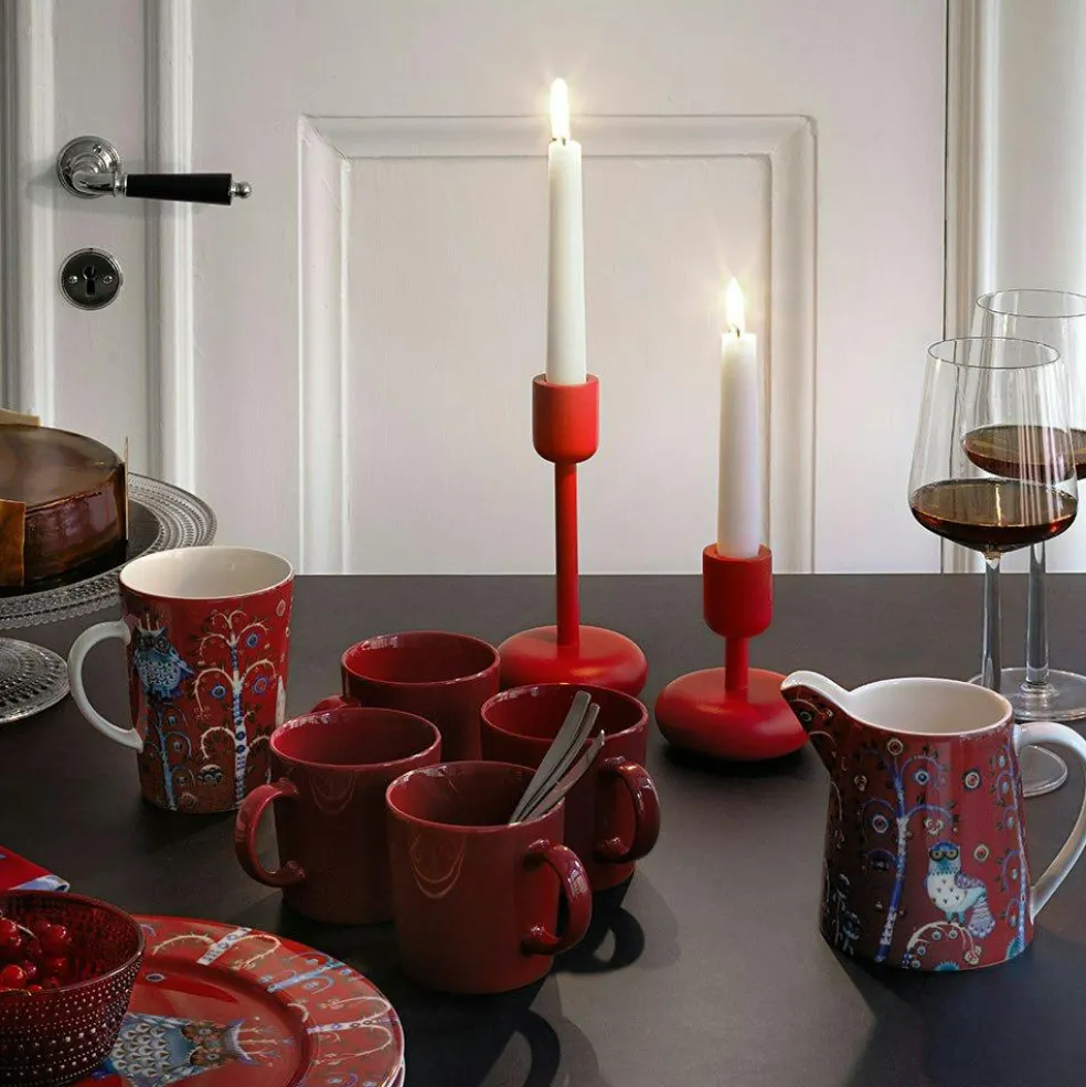 Taika Mug 40 cl, Blue / Cherry