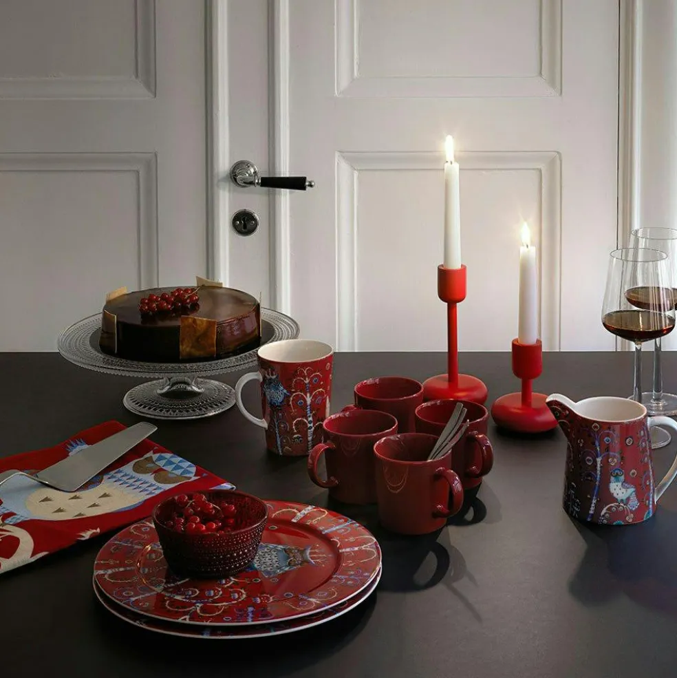 Taika Mug 40 cl, Blue / Cherry