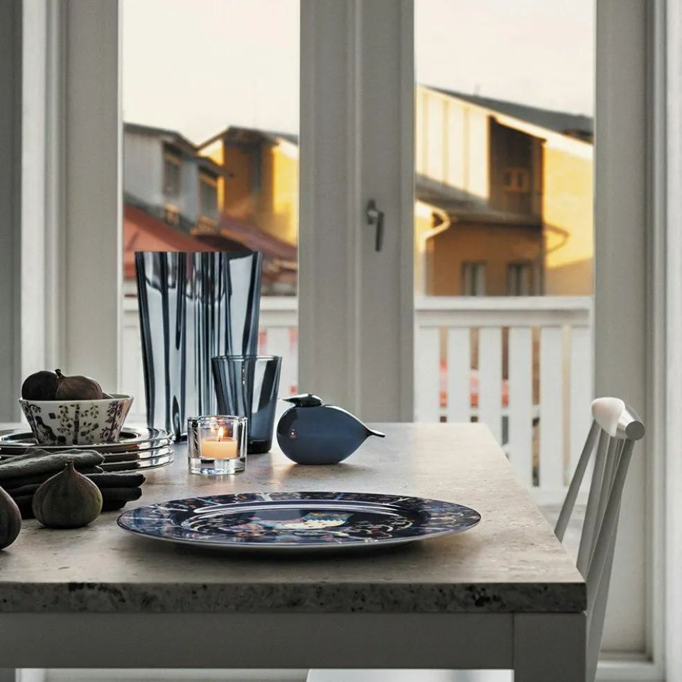 Taika Plate 22 cm, Red