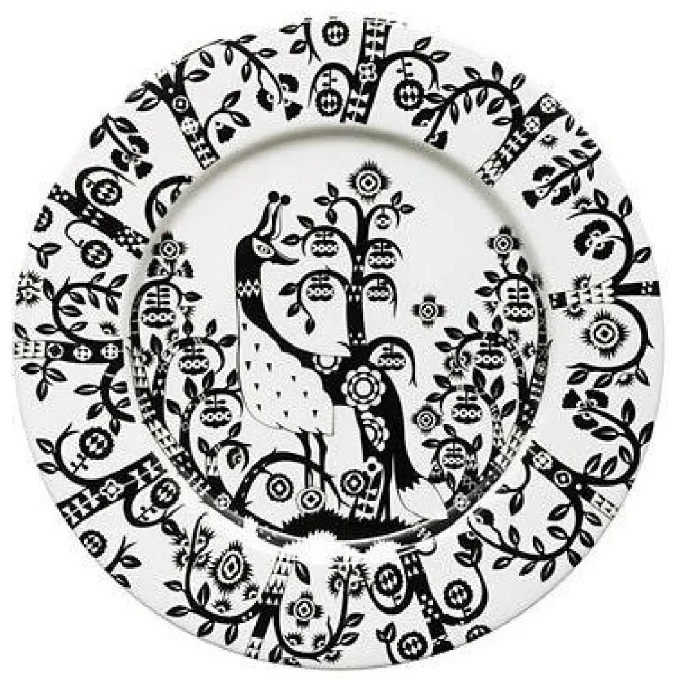 Taika Plate 22 cm, Red