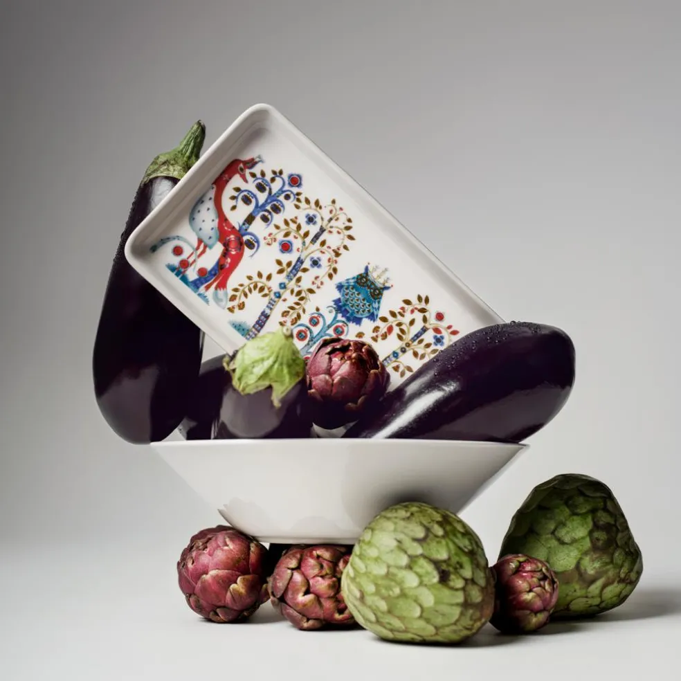 Taika Plate 12x24 cm, Black