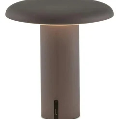 Takku Table Lamp Portable, Varnished White