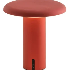 Takku Table Lamp Portable, Varnished White