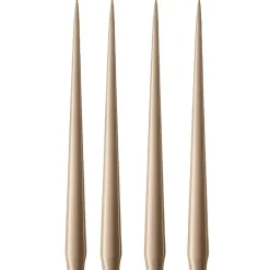 Taper Candle Lacquered 32 cm 4-pack, Ivory
