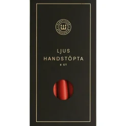 Taper Candles 6-pack, Red