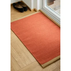 Tarun- Traceable Door Mat 60x90 cm, Rust/Beige