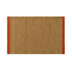 Tarun- Traceable Door Mat 60x90 cm, Rust/Beige