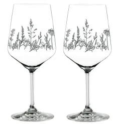 Tattoo Wine Glass 2-pack, Black
