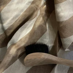 Tea Towel 2-pack, Brown Plaid