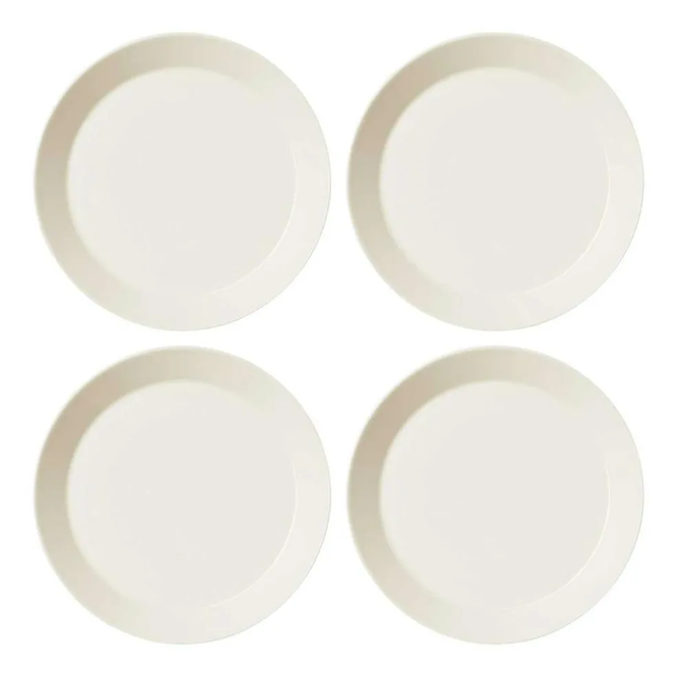 Teema Plate 26 cm White, 4-pack