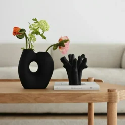 The Coral Tree Sculpture 15,5 cm, Charcoal