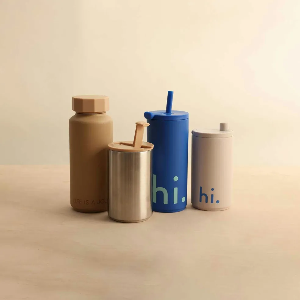 Thermos Bottle 50 cl, Beige