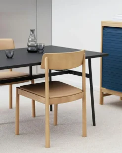 Timb Chair, Ultra Leather, Tan/Camel