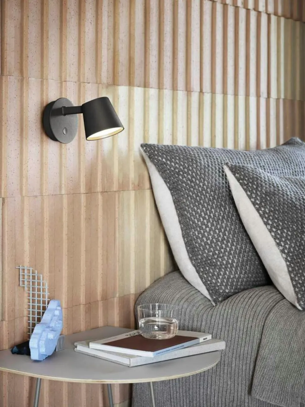 Tip Wall Lamp, Copper Brown