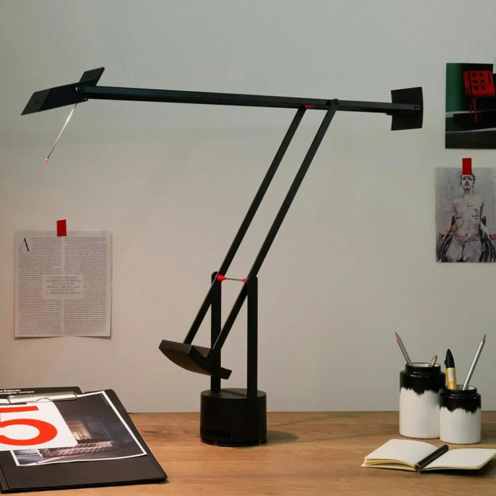 Tizio Table Lamp, Black