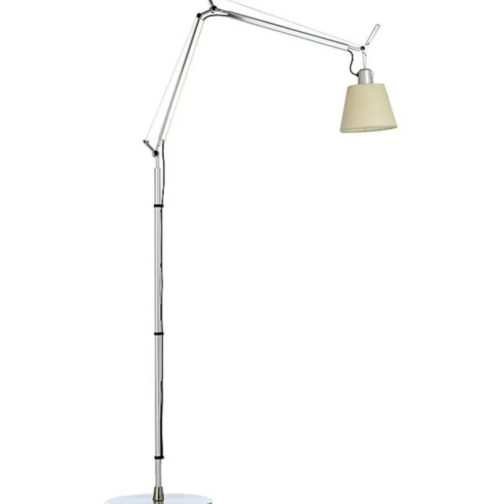 Tolomeo Basculante Floor Lamp, Satin