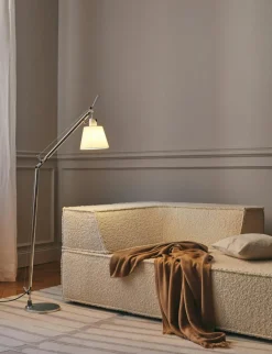 Tolomeo Basculante Floor Lamp, Satin