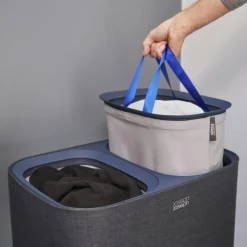 Tota Laundry Basket 90 L, Grey