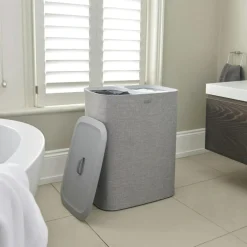 Tota Laundry Basket 90 L, Grey