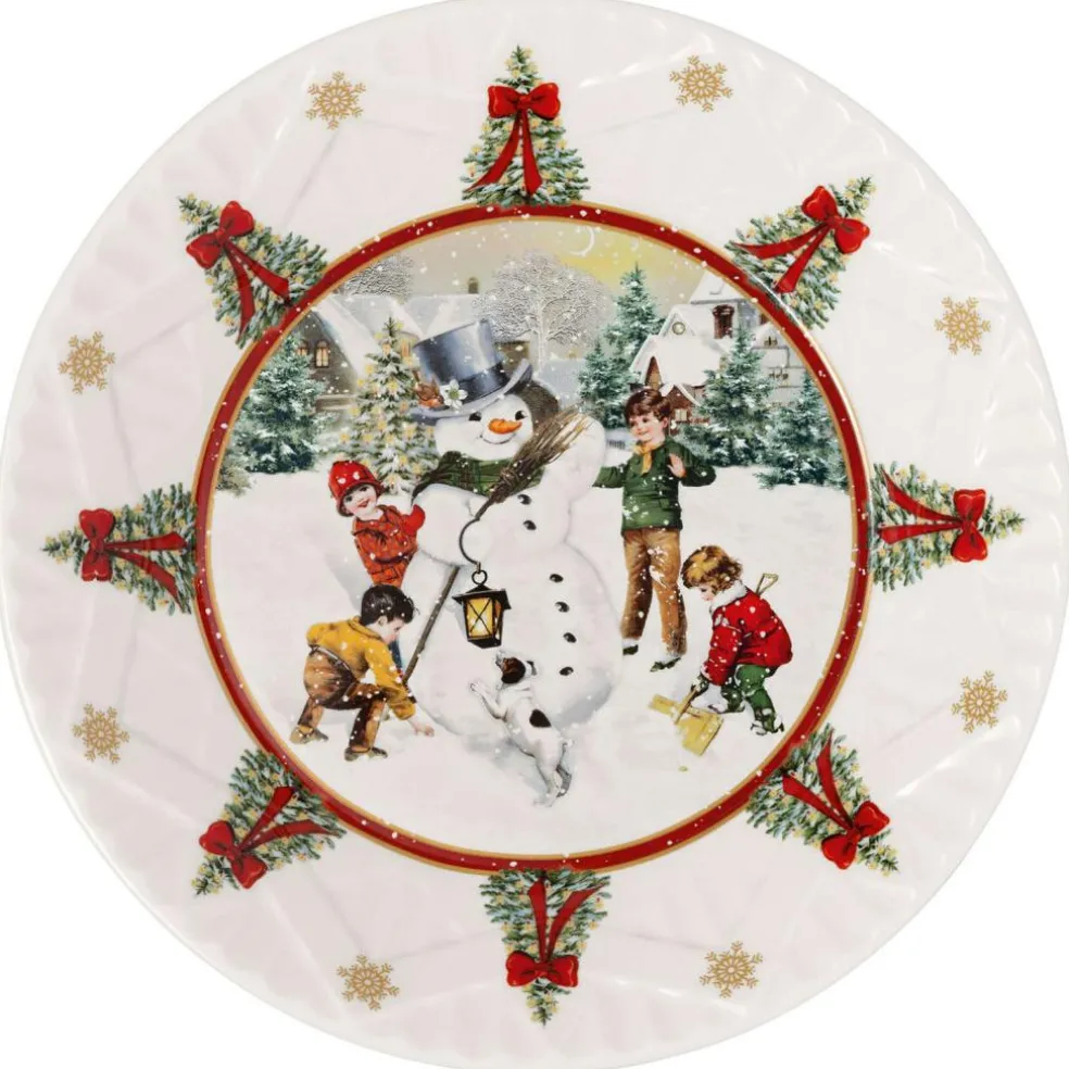 Toy's Fantasy Large bowl, snowman colored