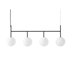 TR Bulb Ceiling Lamp, Matte / Polished Steel