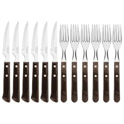 Tramontina Steak Cutlery Set 12-pack Brown