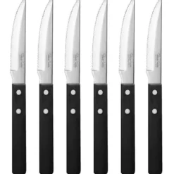 Trattoria Bright Steak knife 6 parts