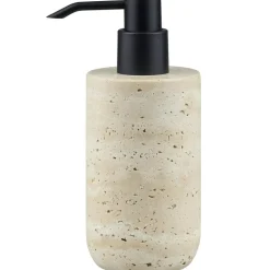 Travertine Soap Dispenser 17,5 cm