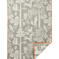 Tree climbers Plaid 65x90 cm, Grey