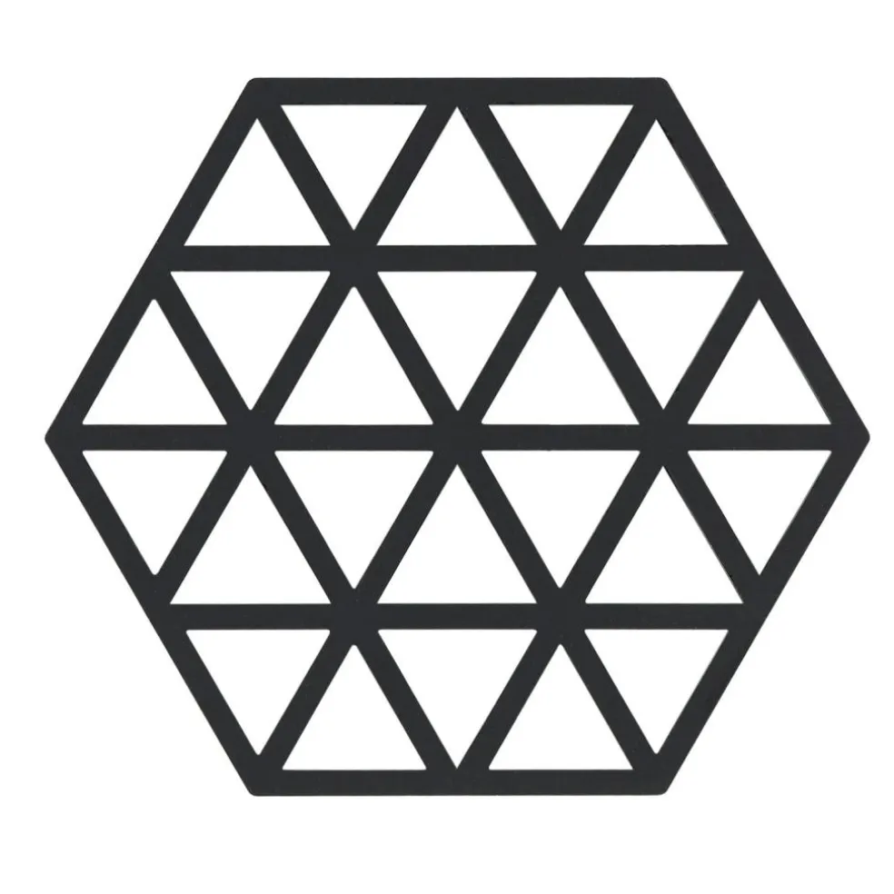 Triangle Trivet Small, Black