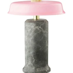 Trip No. 2 Portable Lamp, Marble Silver / Rose
