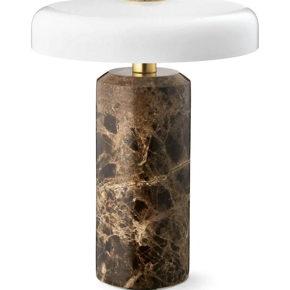 Trip Table Lamp Portable, Dark Emperador