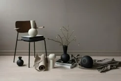 Trumpet Vase H16 cm, Black