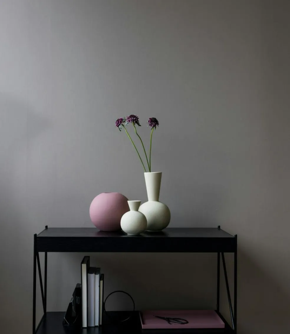 Trumpet Vase H30 cm, Black