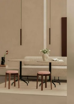 Tubulaire Pendant Bronzed, 48 cm