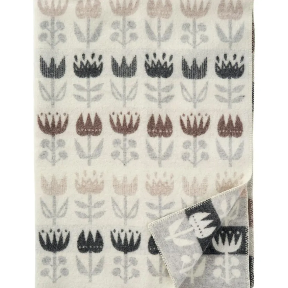 Tulip Throw 130x180 cm, Grey