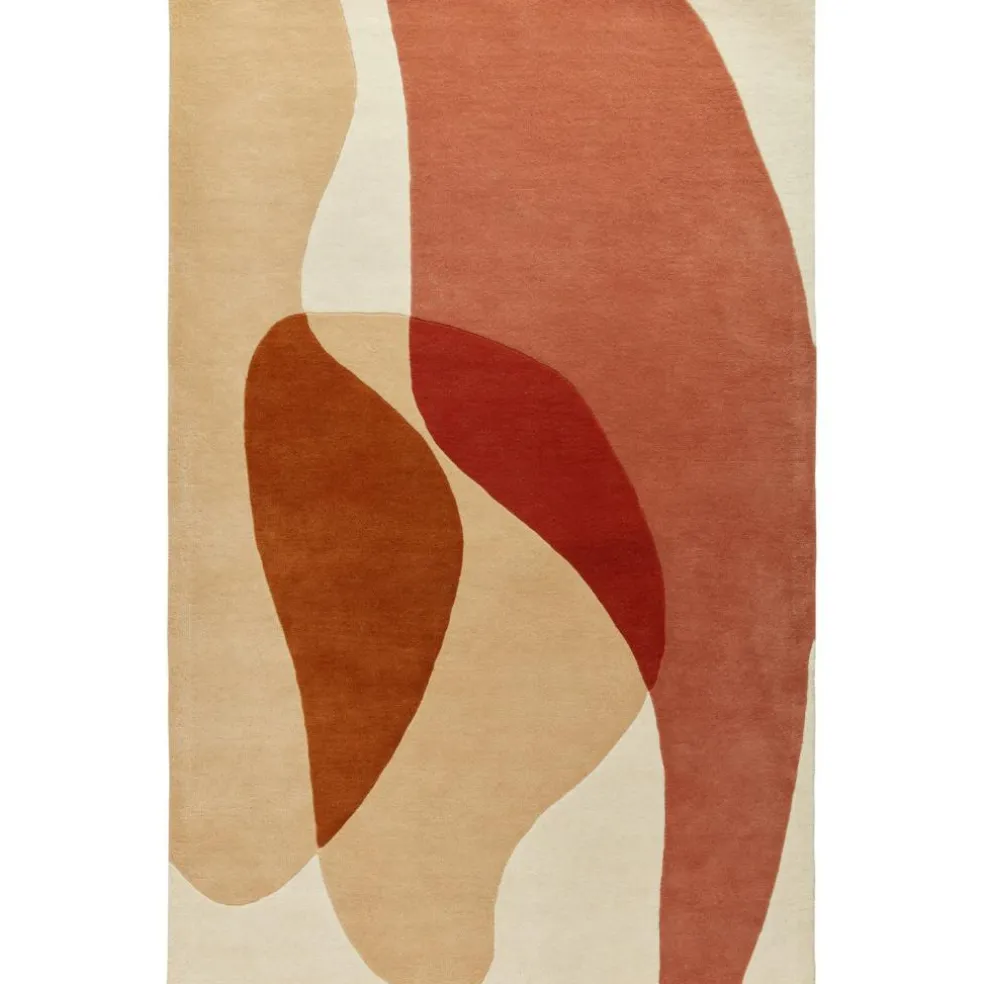 Tulip Wool Rug 180x270 cm, Beige