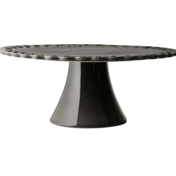 Tulipa Cake Plate 30 cm, White