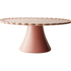 Tulipa Cake Plate 30 cm, White