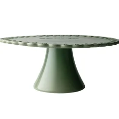 Tulipa Cake Plate 30 cm, White