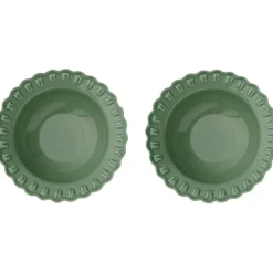 Tulipa Deep Plate 23 cm 2-pack, White