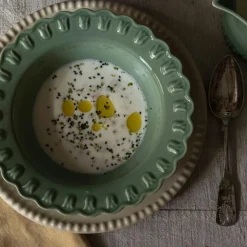 Tulipa Deep Plate 23 cm 2-pack, White